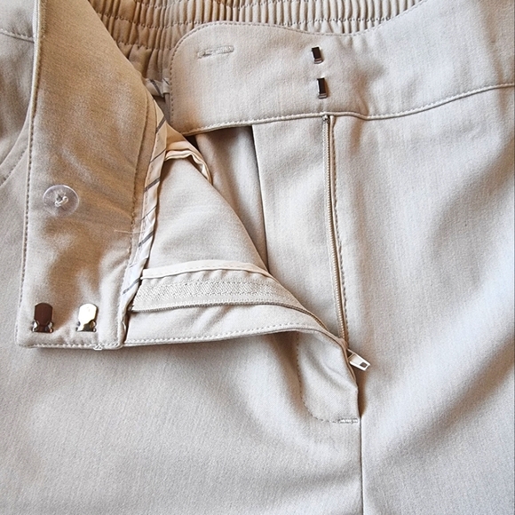 Rachel Zoe Ivory High Waisted Dress Pants Ladies Size 8 - Picture 3 of 9